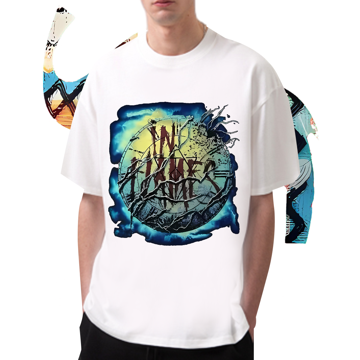 DIY Customized Man T Shirts Custom Printing Men Tops Tees Sports Casual Breathable Short Sleeve Classic Tshirts