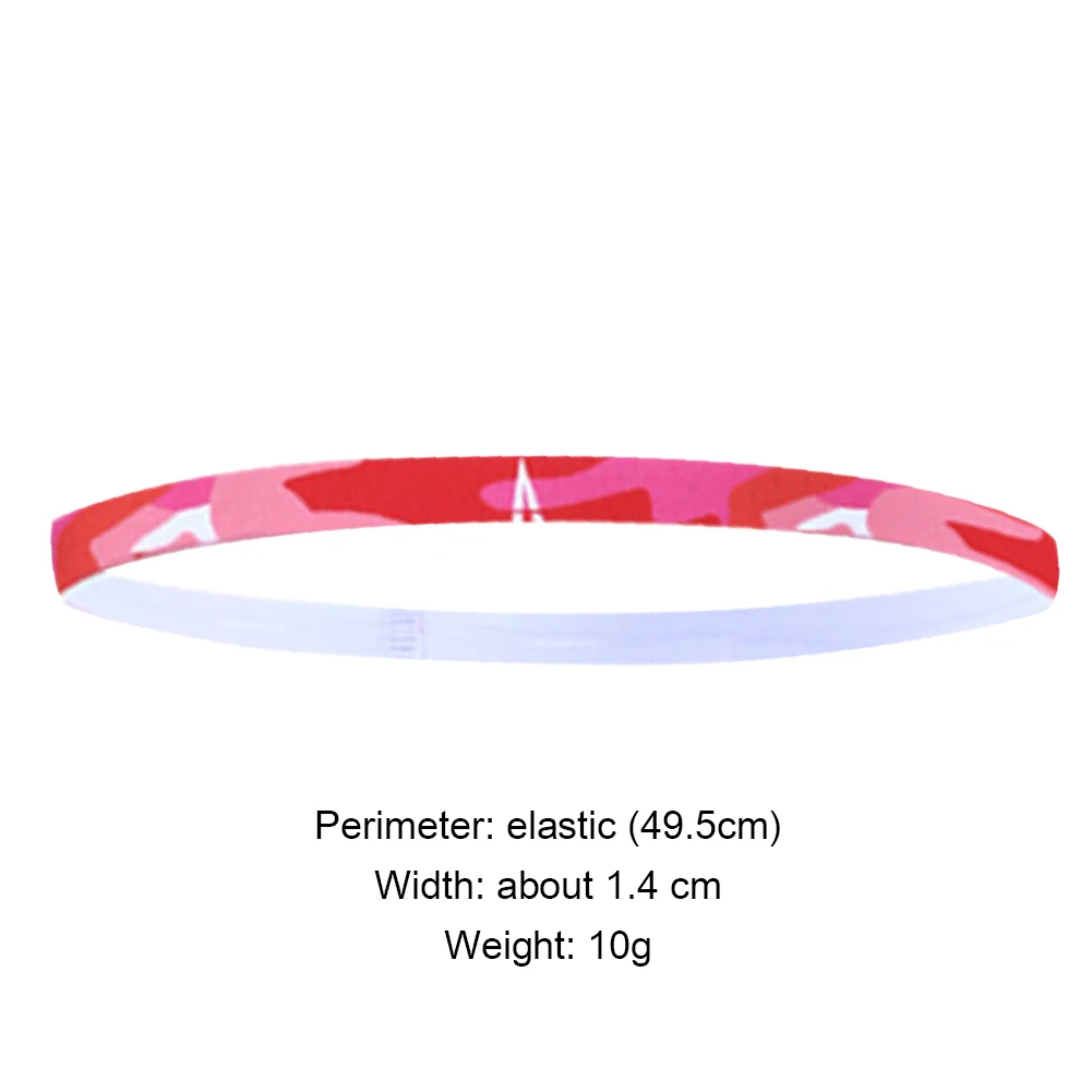 hot sale Women Men Yoga Hair Bands Sports Headband Anti-slip Running Elastic Sweatband Jogging Workout Hair Accessories