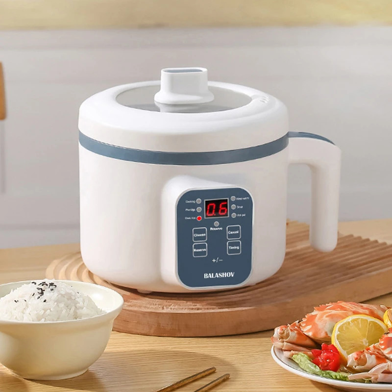 Electric Rice Cooker Multicooker Multifunction Pot Mini pot Pan Soup Home Appliances for The Kitchen Pots Offers 12 People 240528
