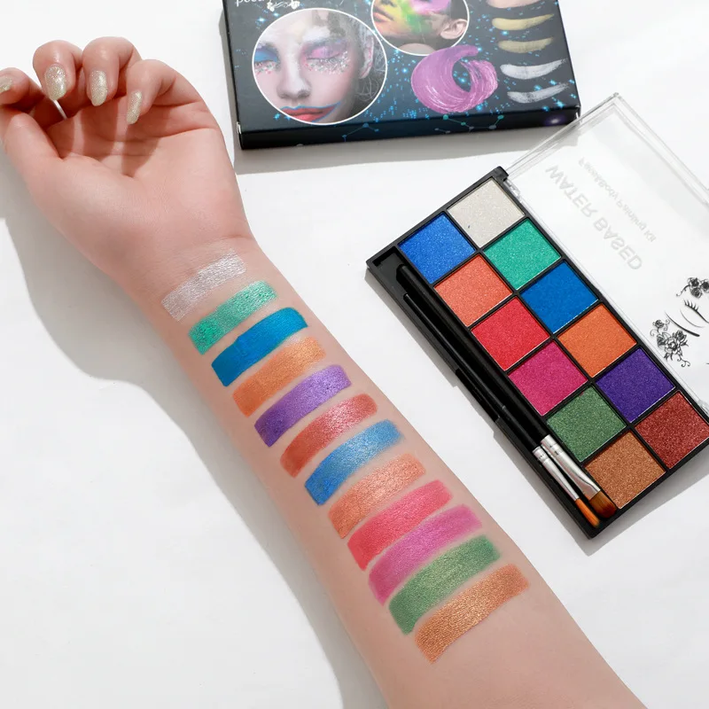 Based Painting Body Water Face Kit Pinturas Maquille Pintura Corporal Christmas Halloween Kids Paint Special Makeup