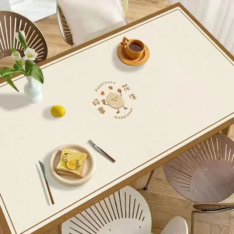 Retangular Lugares Cute Desk Decor Square Tablecloth Pvc Transparent Gartentisch C6KN01