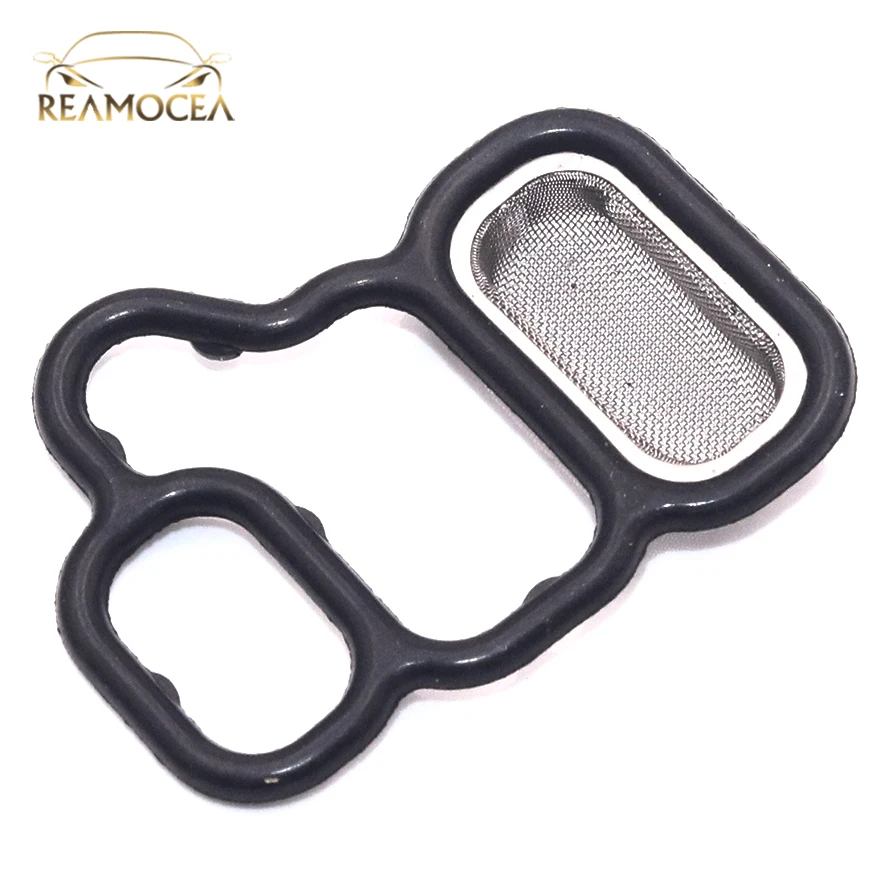 Reamocea VTEC Solenoid Gasket Spool Valve Filter Screen Seal 15815-RAA-A02 For Honda Civic Integra Type-R Accord K24A3 Acura