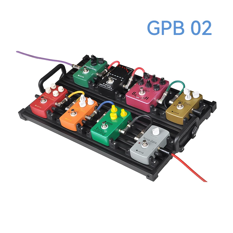 JOYO GPB Guitar Pedalboard Quick Lock Alloy Frame 3 Sizes Portable Suitable for Pedals and Pedal Effects Guitar Accessories