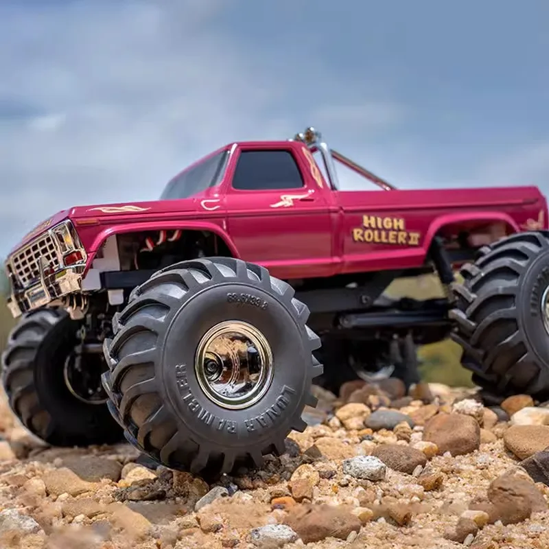 Fms 1:24 Max Smasher Rtr V2 Rc Car Rtr Remote Control Monster Truck Climbing Toys Pickup Model Off-Road Four-Wheel Children Gift