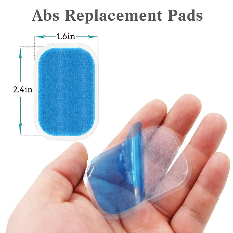 Gel Pads for EMS Abdominal ABS Trainer Weight Loss Hip Muscle Stimulator Exerciser Replacement Massager Gel Patch