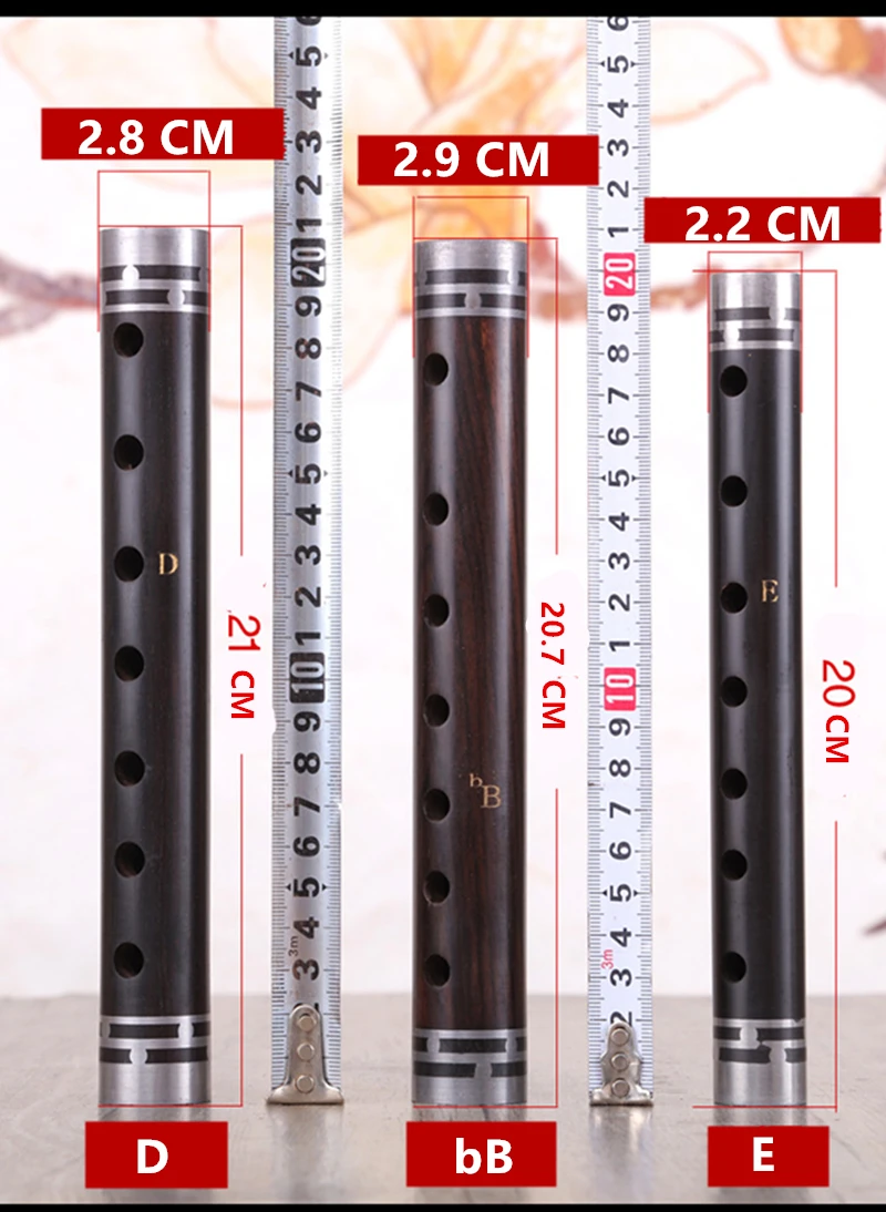 SevenAngel Guan Zi Pipe Chinese National musical instrument ebony woodwind instrument Da Guan Send a free reed