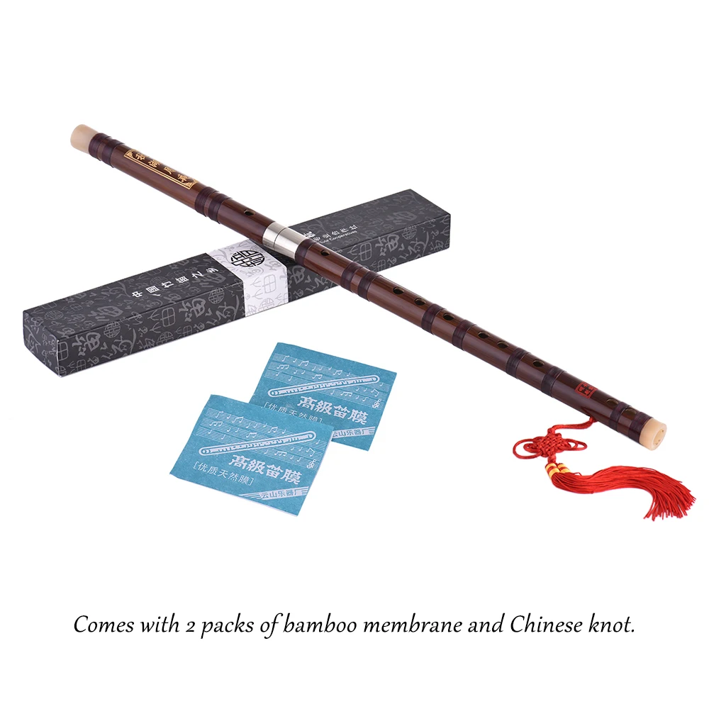 Pluggable Bitter Bamboo Flute Dizi C D F Key Traditional Handmade Chinese Musical Woodwind Instrument Study Level for beginner