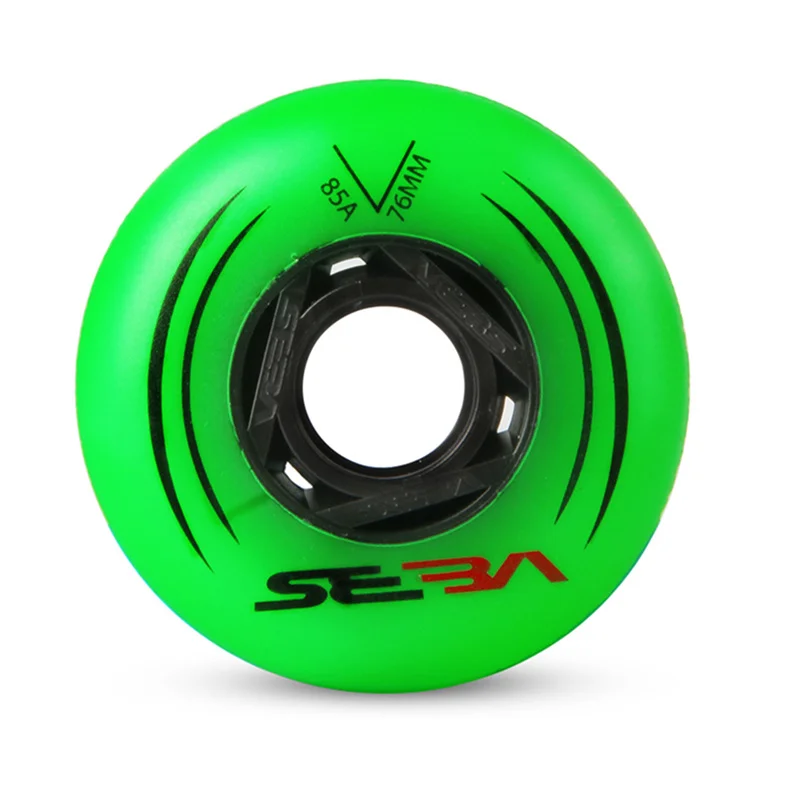 skate wheel SEBA HV tires 80/76/72MM 4 pieces/lot 85A street invaders skating wheel for roller FSK slalom patines shoes