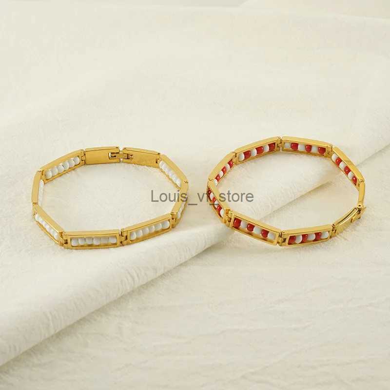 Chain Fashion Beads Bracelet Babalawo Orula Pulsera No Fade Stainless Steel Jewelry for Men/Women Gift Amulet Unisex Jewelry H240529