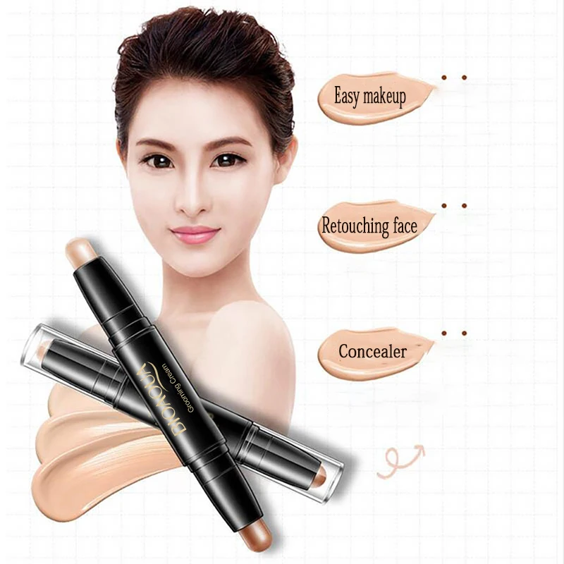 be ec Contouring Concealer Highlighter Women Face Bronzers Highlighters Pen Cosmetic D Makeup Corrector Contour Stick Cream Pro s