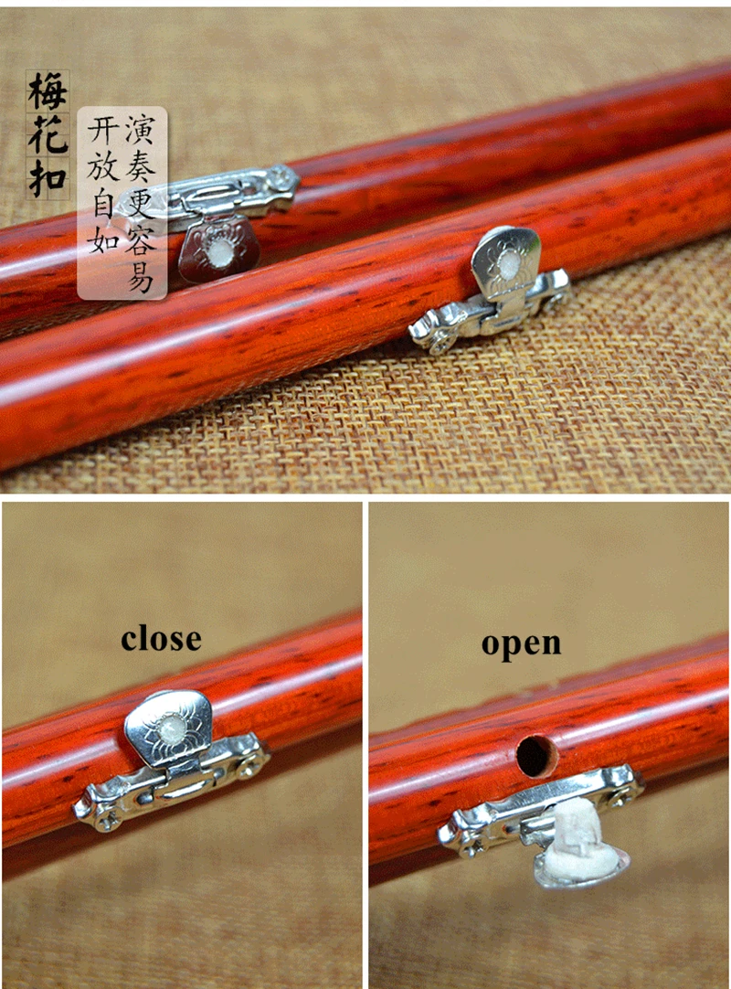 Ebony/Rosewood Pipe ThreeTone Professional Hulusi Flute Gourd Flauta Crashproof Flute Hulusi Folk Instrument Calabash Hulusi