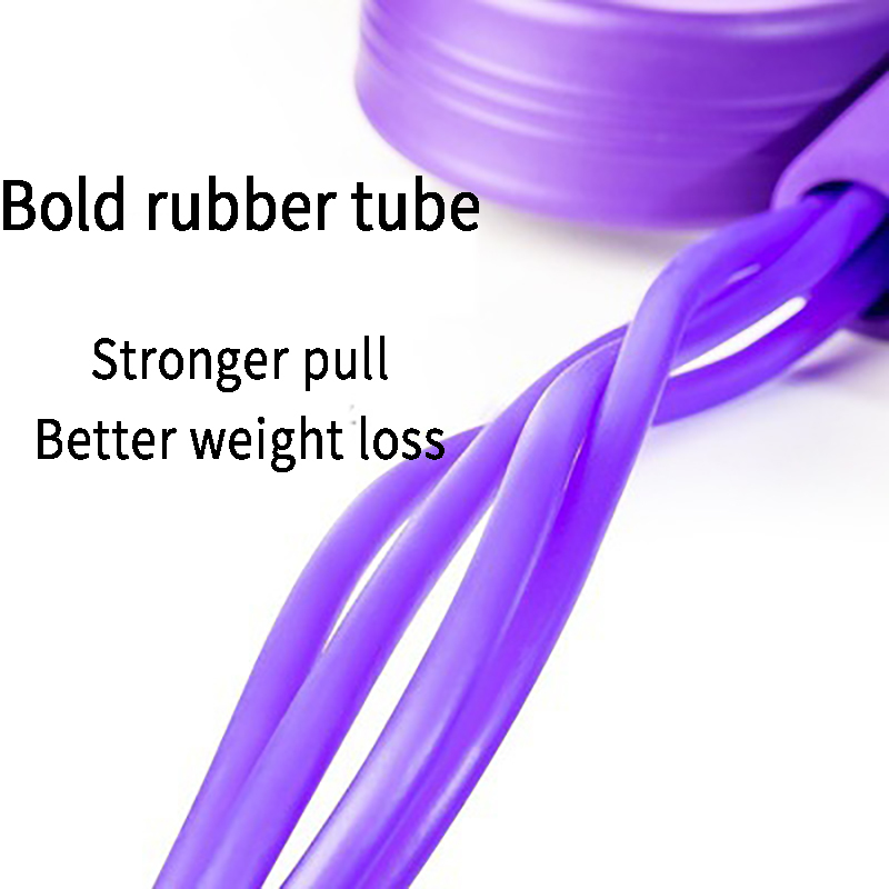 hot sale 8 Word Chest Developer Pedal Exerciser Open Shoulder Beautiful Back Yoga Resistance Band Chest Belly Trainning Elastic Pull Rope