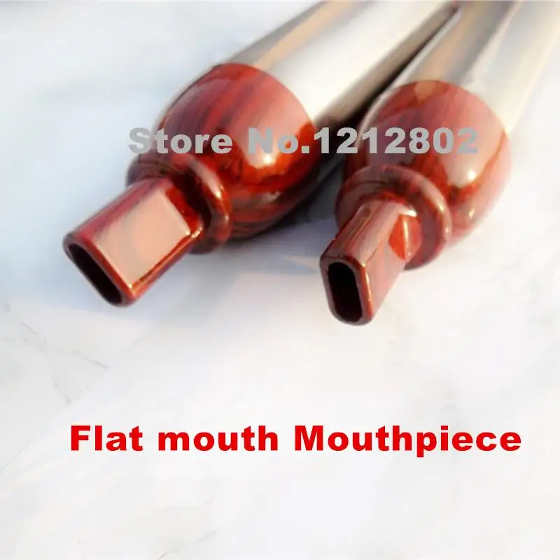 Bawu Chinese Vertical Flute F/G Key Handmade Detachable Imitate Rosewood ABS Resin Material Folk Musical Instrument Dizi