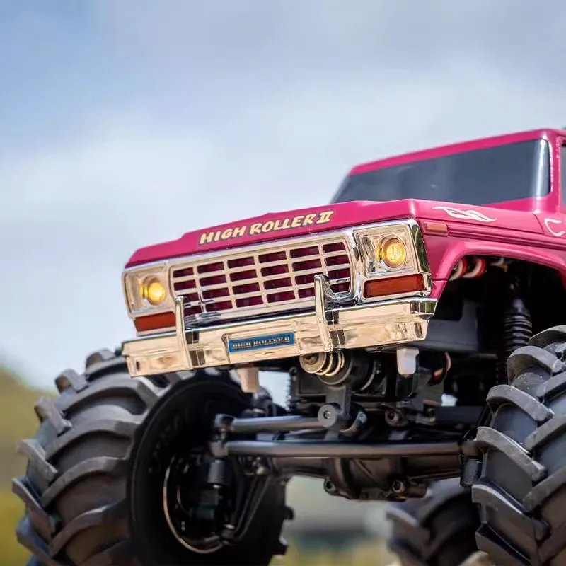 Fms 1:24 Max Smasher Rtr V2 Rc Car Rtr Remote Control Monster Truck Climbing Toys Pickup Model Off-Road Four-Wheel Children Gift