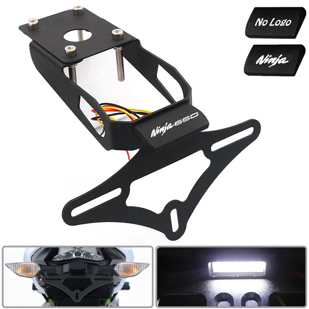 Z650 Tail Tidy For KAWASAKI NINJA 650 KRT Ninja650 Motorcycle Accessories Tail Tidy License Plate Holder Fender Eliminator