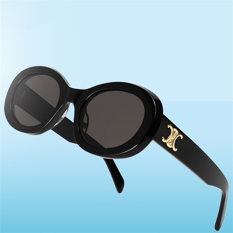 Acetate Sunglasses Women Oval Sun Glasses Frames Nylon Lenses Acetate Thick Butterfly Cellulose Black Tortoise Vintage Retro 9045 IVISTA