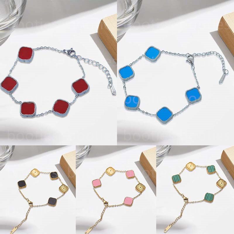 Bracelet Designer Women Gold Bracelets Charm for Woman Designers Luxury Silver Flower