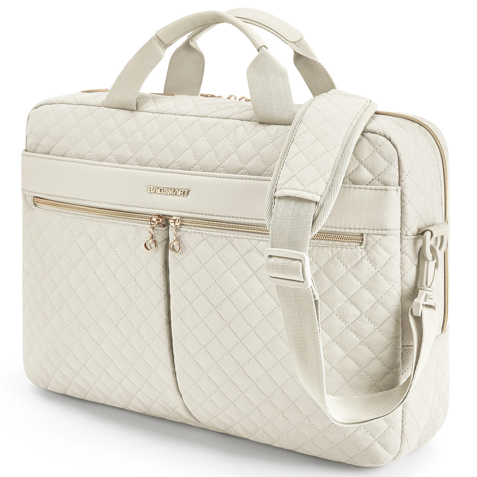 BAGSMART 15.6/17.3 Laptop bags for woman Briefcase office Shoulder HandBag Office Travel Business Computer Bag Notebook pouch 240528