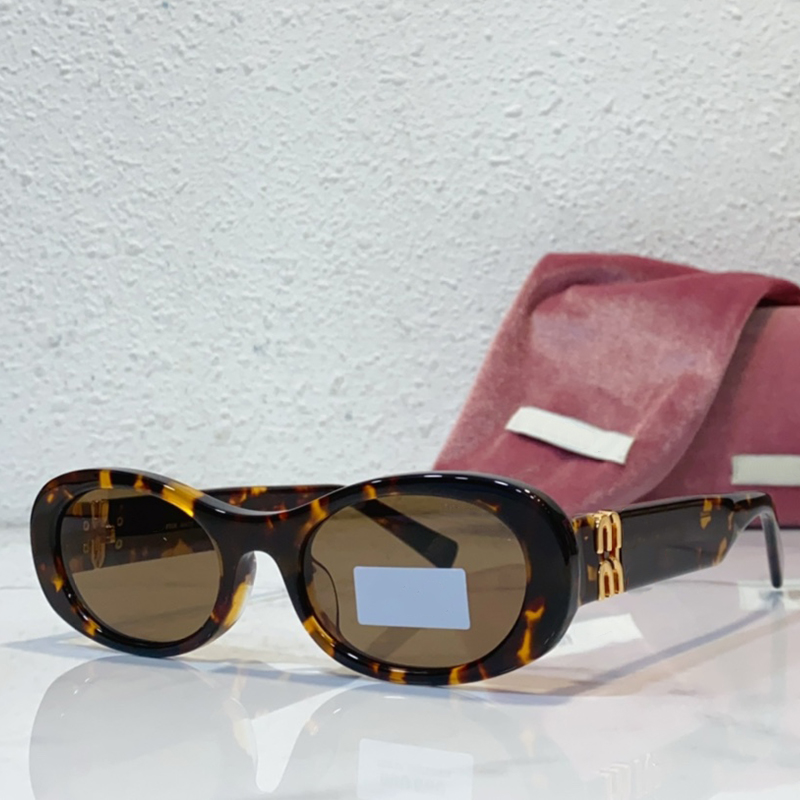 Designer Oval sunglasses Fashion Womens Mens sunglasses Full frame Small MU06ZS Luxury Sunglasses Anti-UV400 Protection Glasses With Box