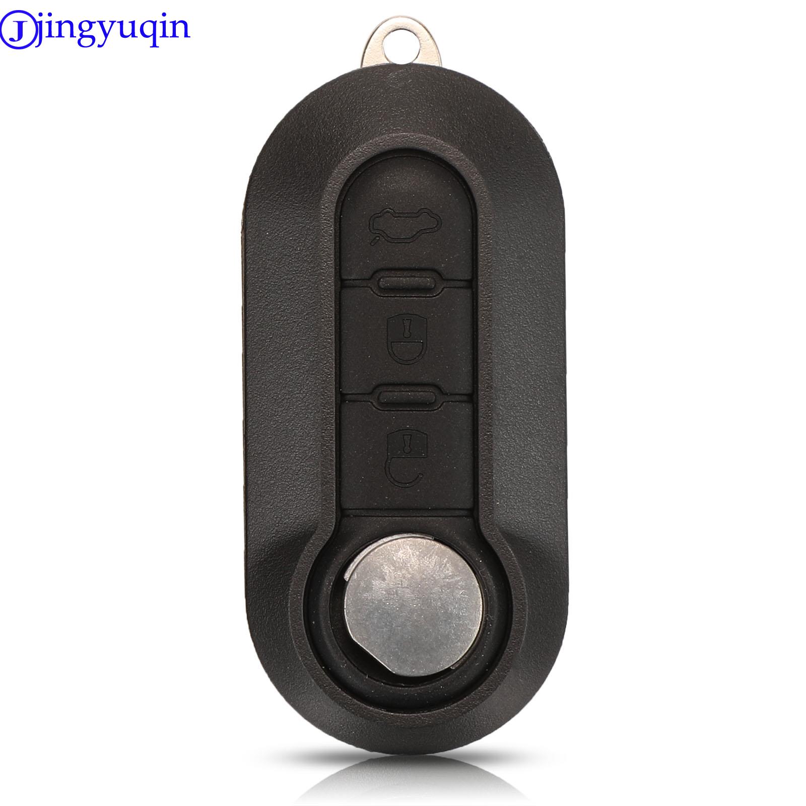 jingyuqin Remote Key Fob FSK PCF7946/PCF7946AT Chip For Fiat 500 Grande Punto For Citroen Jumper For Peugeot Boxer RX2TRF198