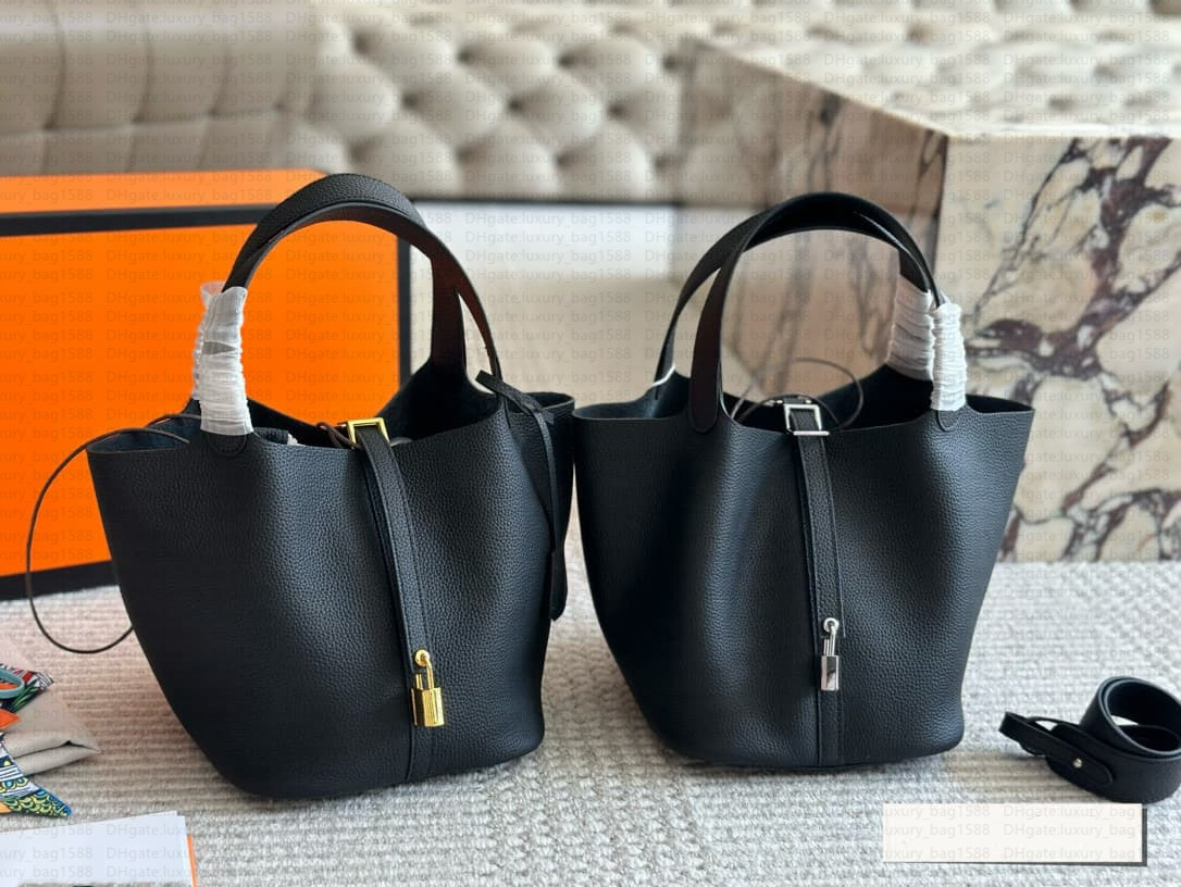 7A mirror quality genuine leather women crossbody bag with high end vegetable basket paired with gold and silver locks handcrafted beeswax stitching