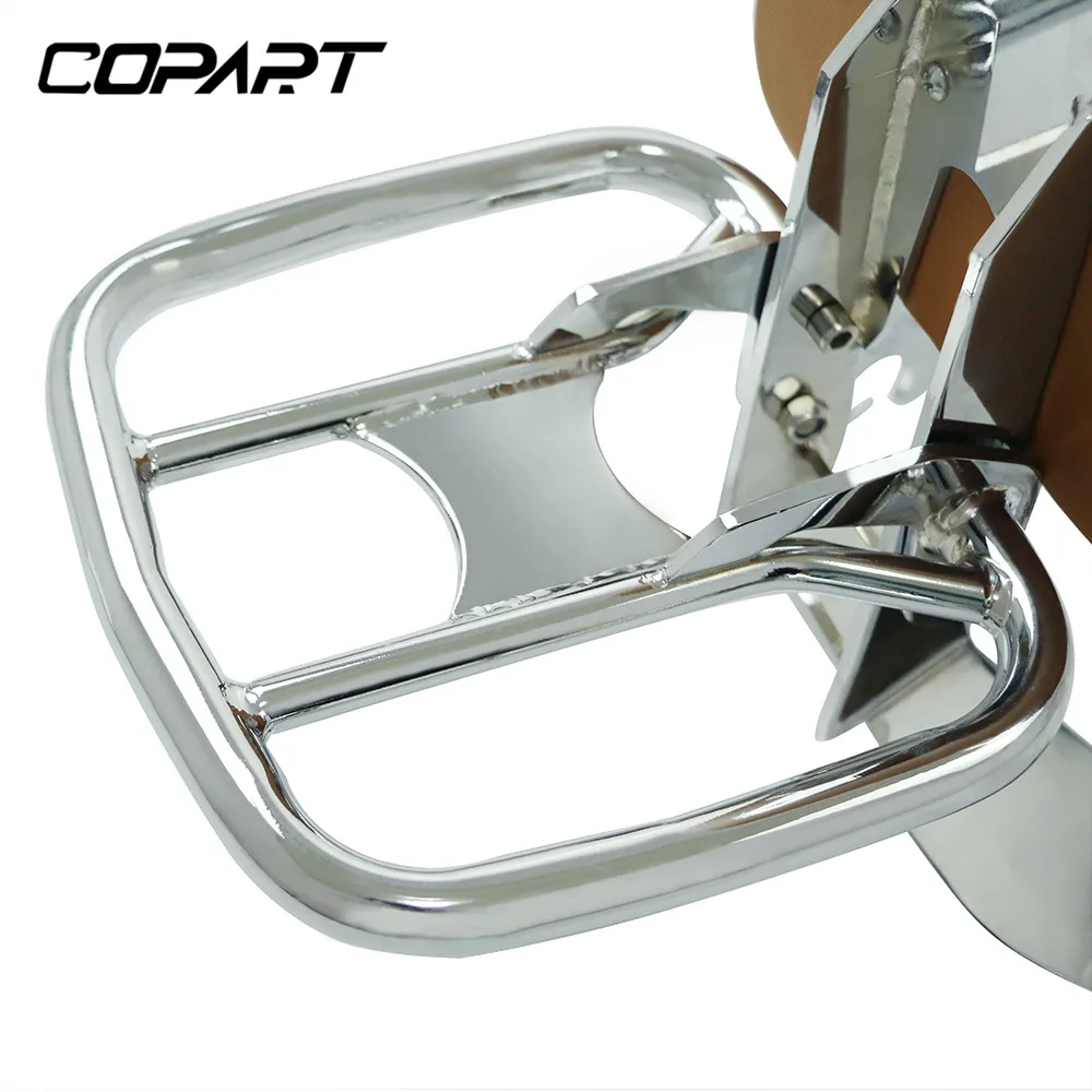 For Indian Scout 2015-2023 Scout Sixty ABS 2016-2023 Motorcycle Passenger Rear Detachable Backrest Sissy Bar With Luggage Rack