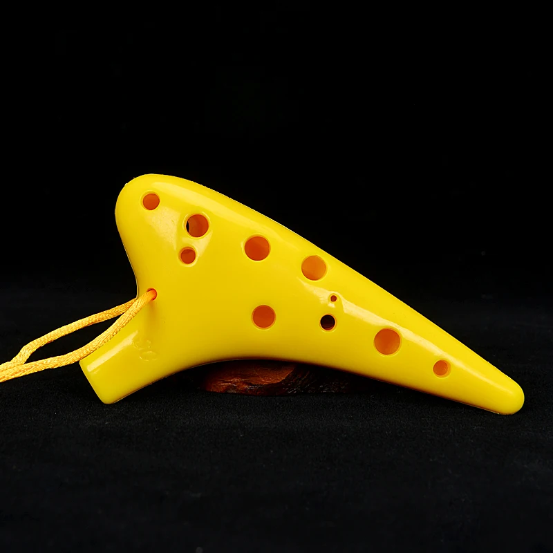 MINI Ocarina 12 hole Soprano C KEY SC mini ABS resin Ocarina flute Orff Musical Instruments Flauta for Childen Student play
