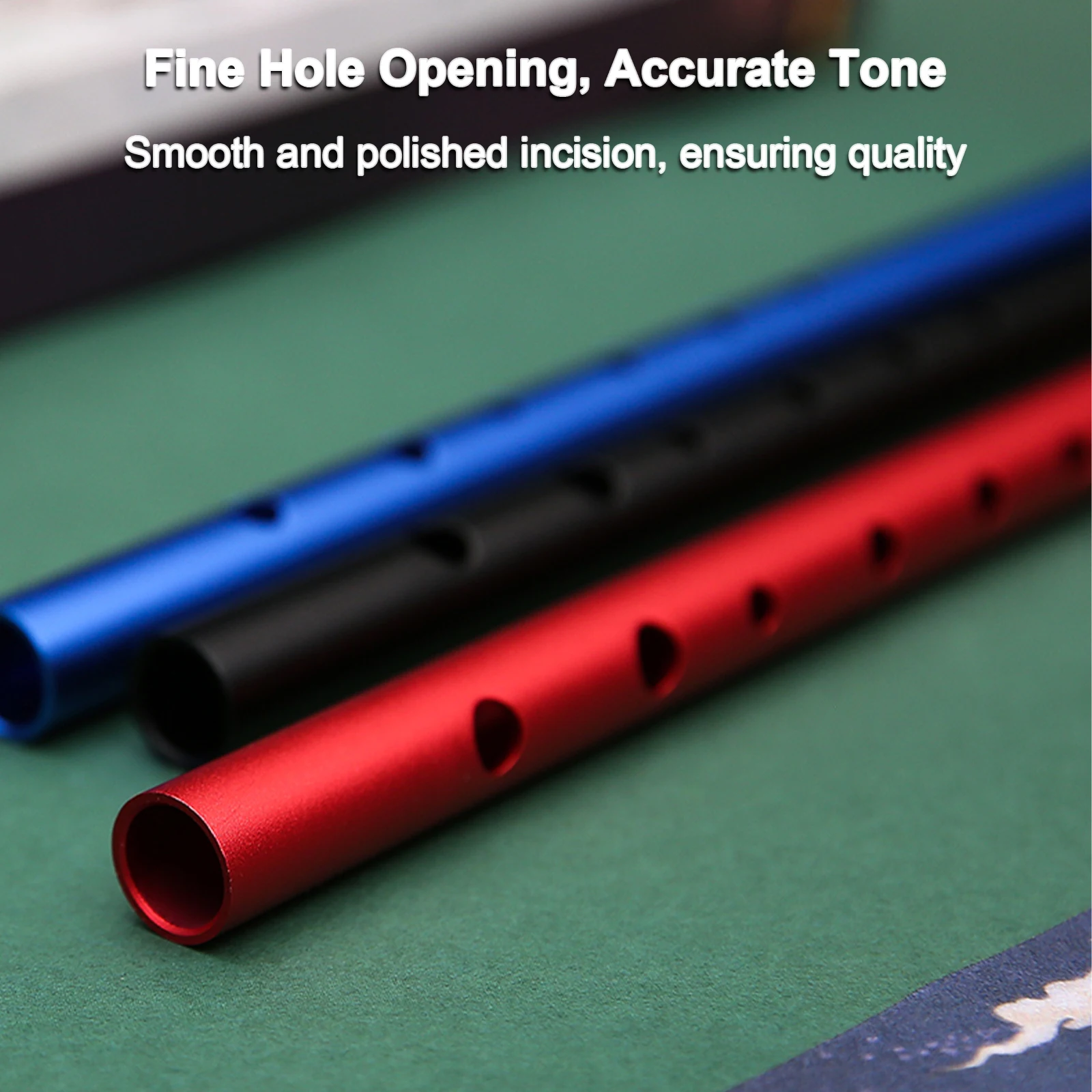 Irish Whistle C Key 6-hole Key Flute Penny Whistle Tin Whistle Wind Musical Instrument for Student Beginner Intermediate Experts