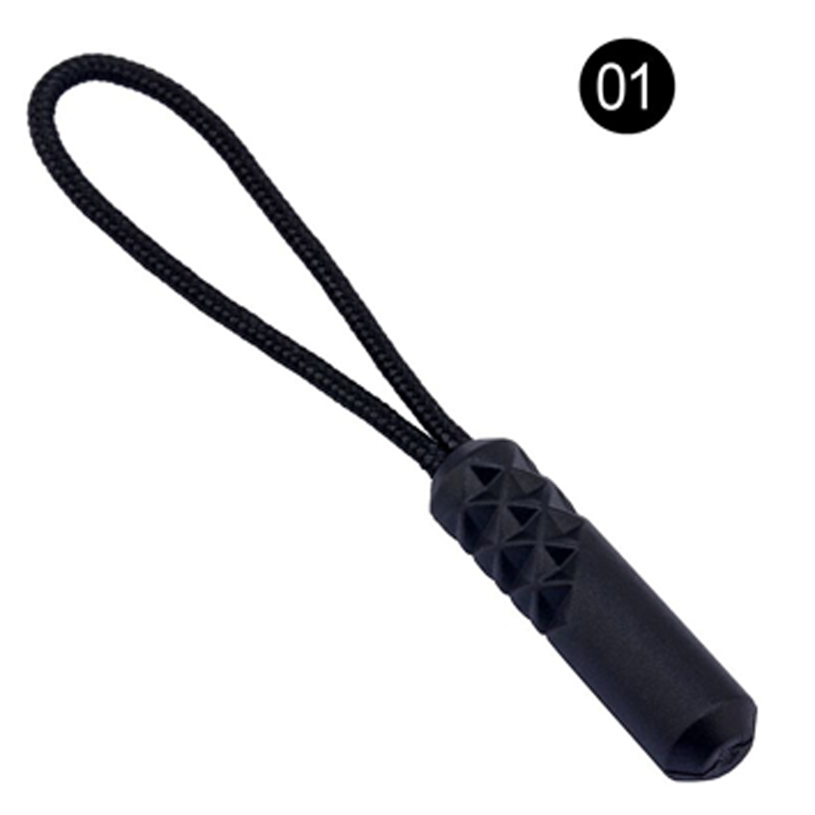 10Pcs Red Zipper Pull Puller End Fit Rope Tag Fixer Zip Cord Tab Replacement Tent Bag Suitcase Clothes Backpack Accessorie