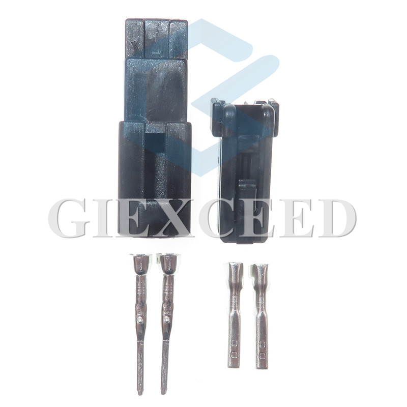 2 Sets 2 pin Starter 174057-2 174056-2 car speaker plug tweeter plugs auto electric Wire female male connector socket for Mazda