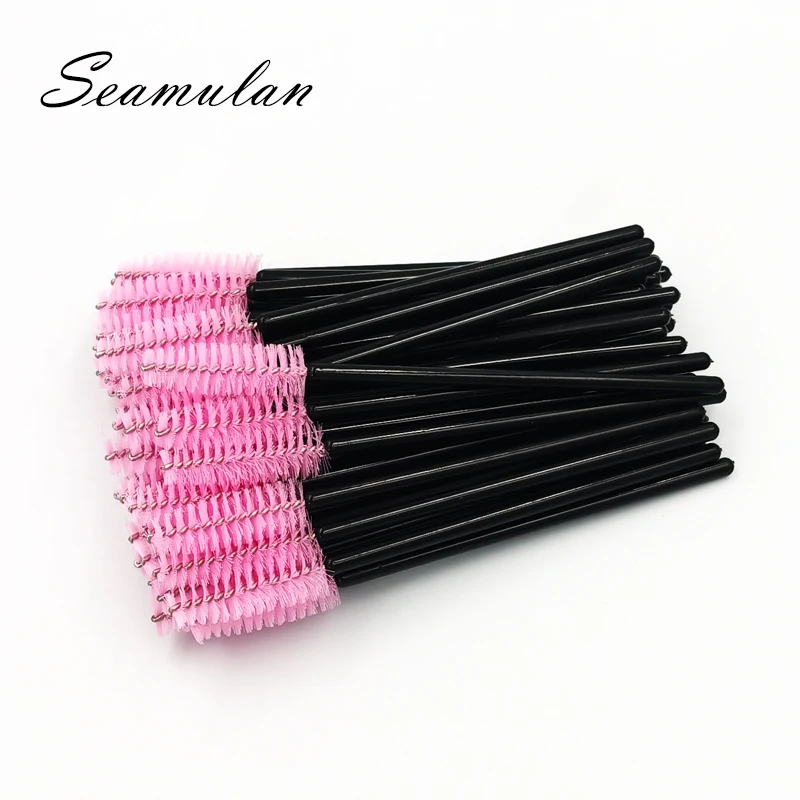 c a Pcs Brushes Makeups Eyelash Disposable Mascara Wands Applicator Eye lashes Cosmetic Brush Maquiagem Cilio Makeup Tool
