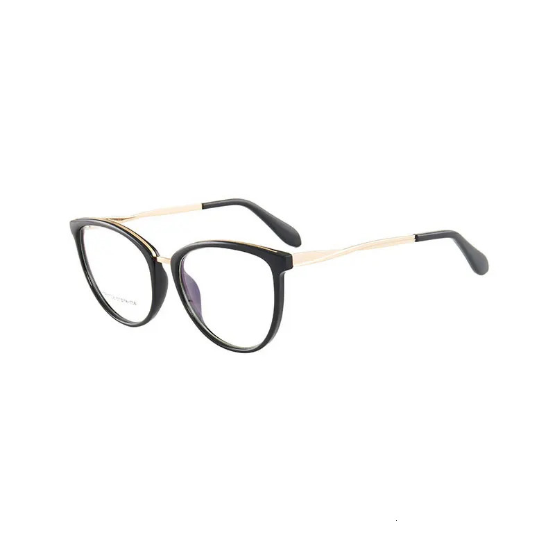 Full Rim TR Frame Glasses For Female Square Shape High Quality Arrival Anti-Blue Light Myopia Eyewears 240528