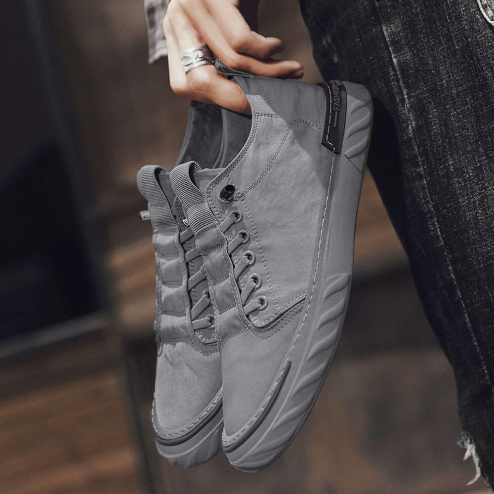 Ddmysports New Igh Top Sneakers Men Casual Comfort Man Canvas Shoes Light Flat S Running Mesh Breathable Tennis Shoe OUTDOOR