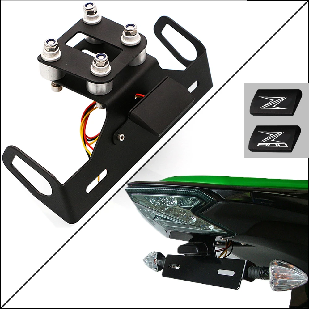 Z800 Tail Tidy For KAWASAKI Z 800 Motorcycle Tail Tidy License Plate Holder Fender Eliminator Accesorios Para Moto 2013-2016