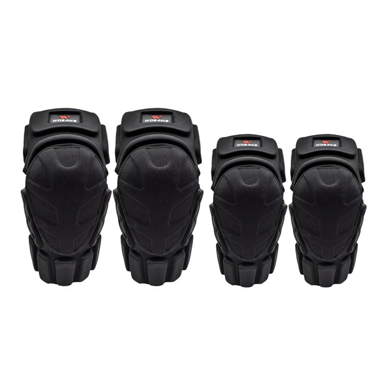 New 4pcs Motorcycle Knee Elbow Protective Pads Motocross Skating Knee Protectors Cycling Riding 2025 Protective new Gears Pads Protection
