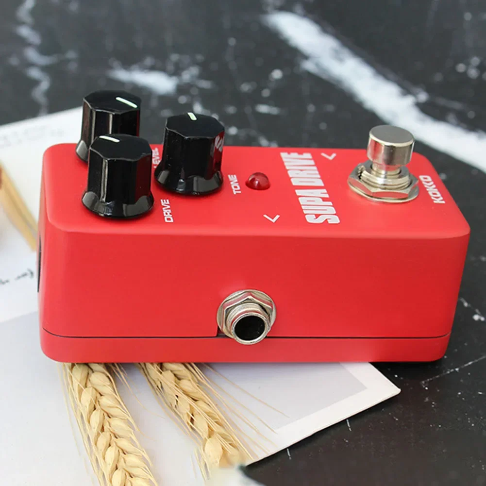KOKKO Electric Guitar Effect Pedal FOD5 SUPA DRIVE Overdrive Effect Pedal True Bypass Single Guitar Pedal Guitar Accessories