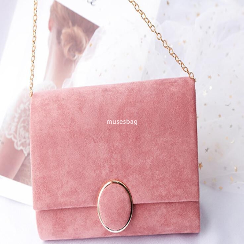 Designer women's bag high-quality dinner bag metal buckle velvet cloth handbag red dress chain women's bag crossbody bag
