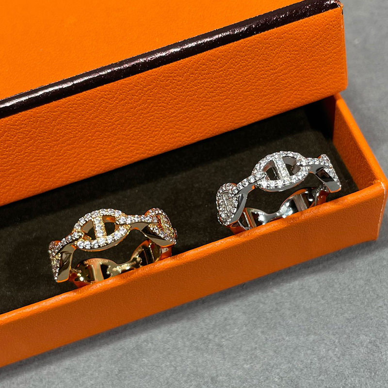 ring for woman designer Gold plated 18K diamond T0P highest counter quality diamond classic style European size jewelry fashion with box 037