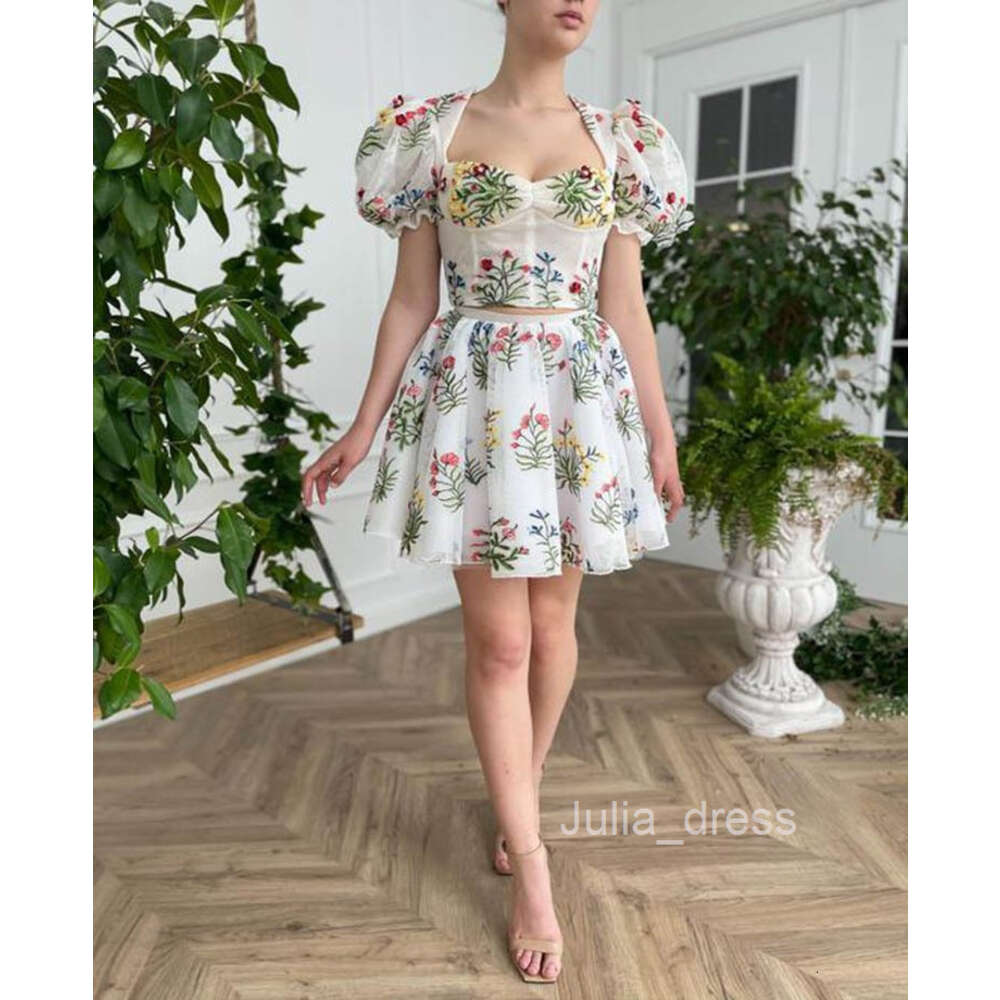 2024 New Bohemian Pattern Colorful Embroidered Sexy Loose Dress