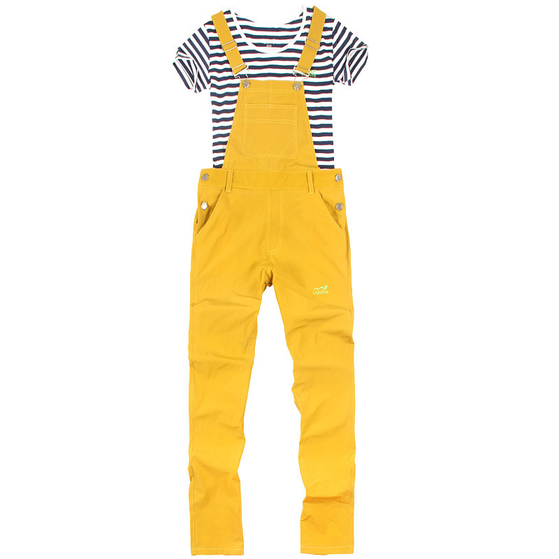 Outdoor Thin Quick Dry Cargo Pants Womens Summer Breathable Stretch Sports Hiking Pants Multi Pocket Overalls Suspender Trousers