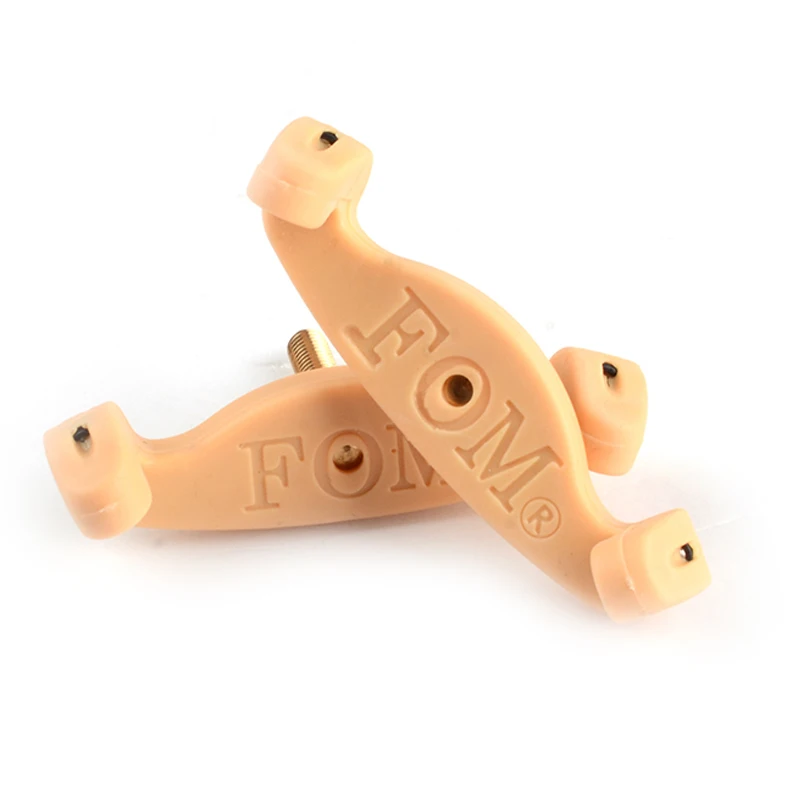 FOM Silica Gel Shoulder Rest Claws Professional Durable Violin Shoulder Rest Accessories For 4/4-3/4 1/2 1/4-1/8 Violin