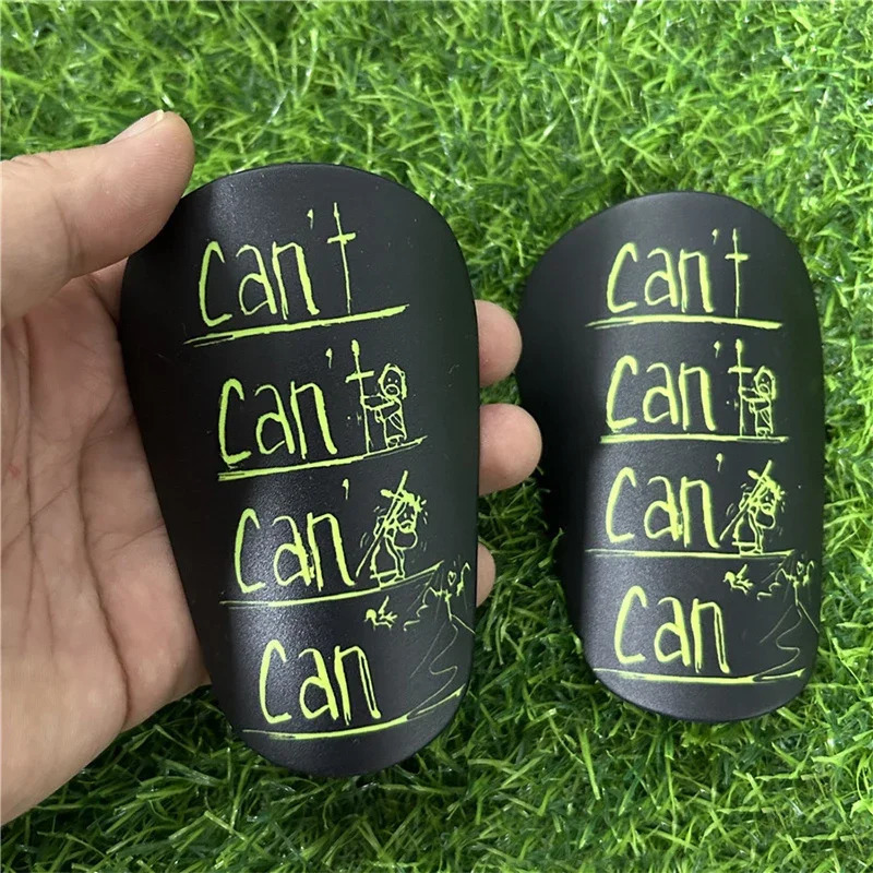 1 Pairs EVA Sponge Small Mini Shin Pads Wear-resistant Shock Absorbing Soccer Leg Protector Football Training Shin Guards 240528