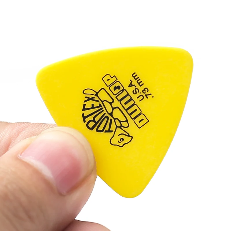 Dunlop Guitar Picks Tortex Triangle Plectrum Mediator 431R 0.5/0.6/0.73/0.88/1.0/1.14mm Guitar Accessories