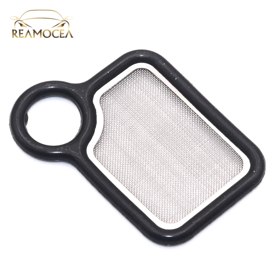 Reamocea VTEC Solenoid Gasket Spool Valve Filter Screen Seal 15815-RAA-A02 For Honda Civic Integra Type-R Accord K24A3 Acura