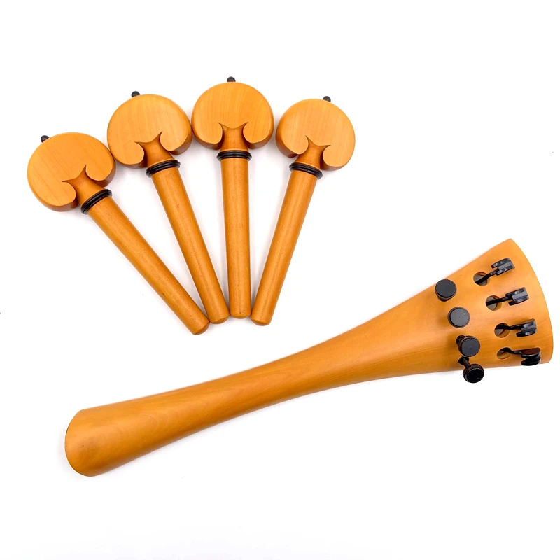 Hand-made 1 set 4/4 Cello Accessories parts fittings,ebony/rosewood/Ox horn wood/snakewood/boxwood tailpiece&tuning pegs&tuners