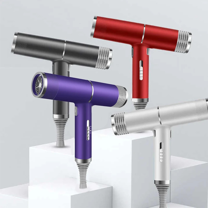 Hair Dryer Fast Drying Professional Hair Dryer Negative Ion Premium Hair Dryer Cold And Warm Air Multifunction Style Tool 240528
