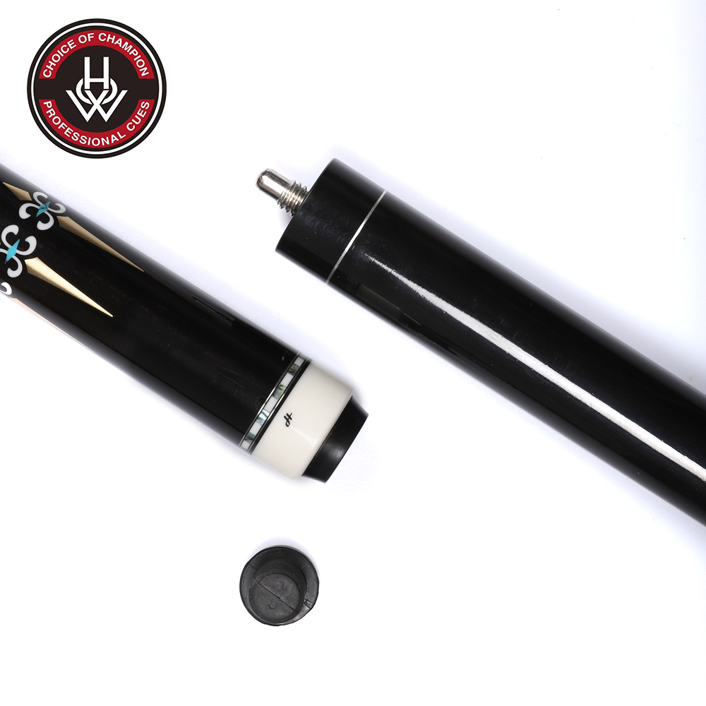 HOW-Professional Pool Cue Extension, Black 8 Cue, Extended Sleeve Extension, Athletes Use, Official Store Original
