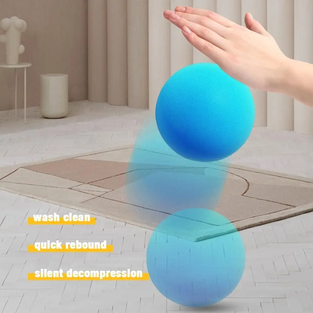 Easy to Grip Silent Basketball Indoor Activities Foam Bouncing Basketball Squeezable Lightweight Training Ball Outdoor Sports