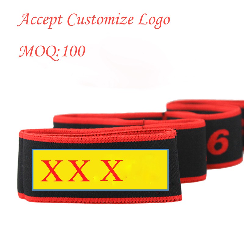 hot sale Wholesale 3 Pieces Sport Resistance Bands Pilates Yoga Supplies Workout Elastic Band Expander Home Exercise Belt