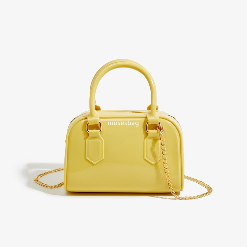 Designer bag fashionable Barbie jelly bag dinner bag summer women's diagonal cross bag nimi handbag beach bag